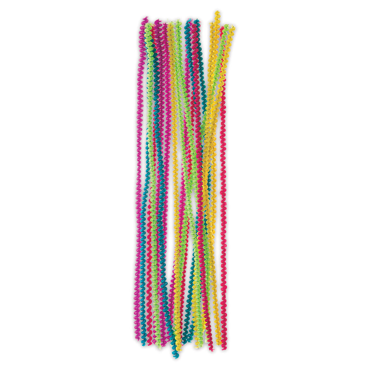 Darice Twisted Chenille Stems - Bright Colors
