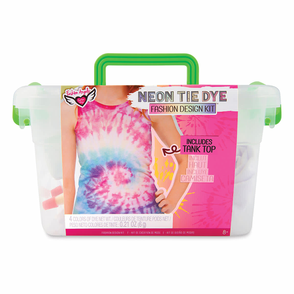 Neon Tie Dye Design Kit - Tank Top