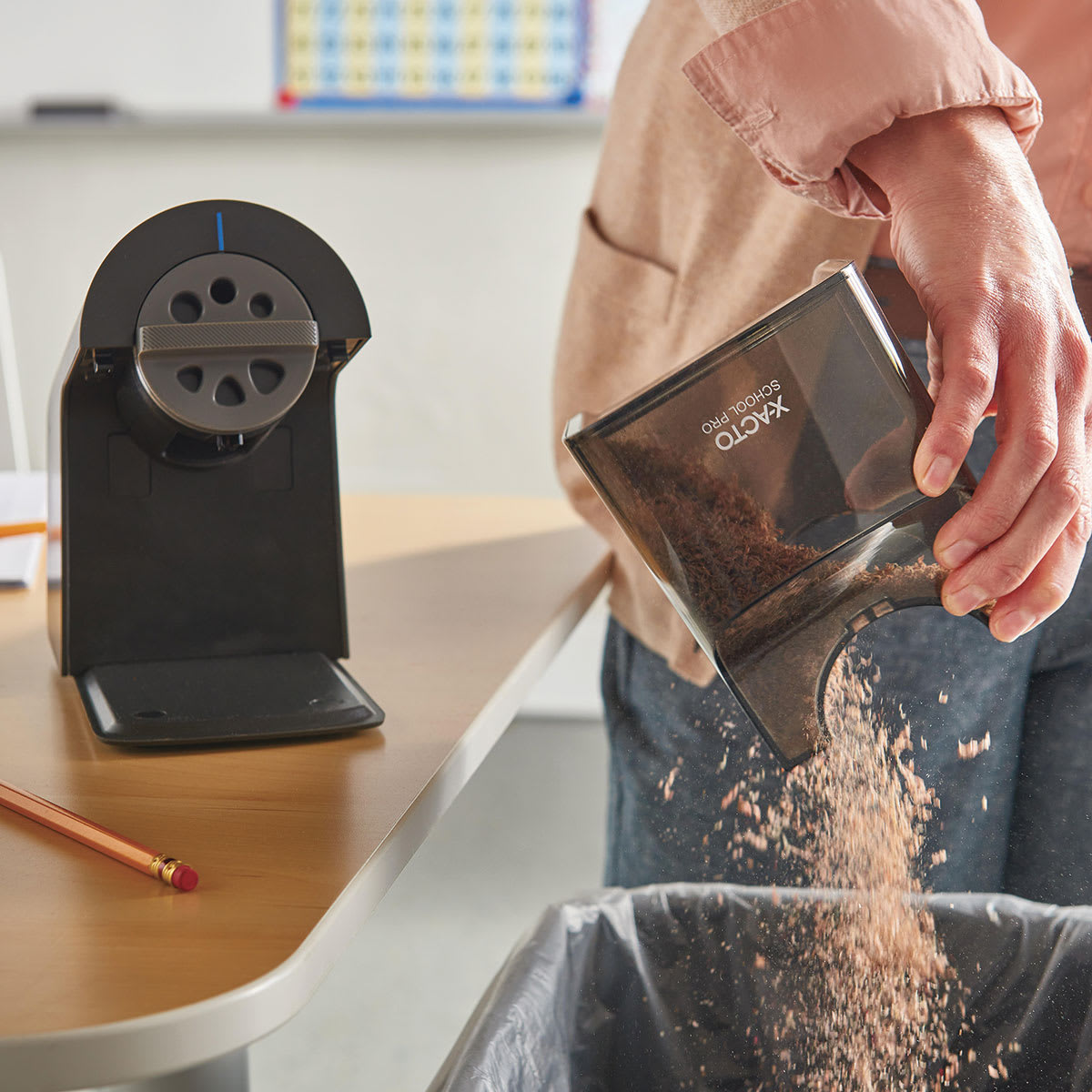 X-Acto School Pro Electric Pencil Sharpener (removable pencil shaving bin)