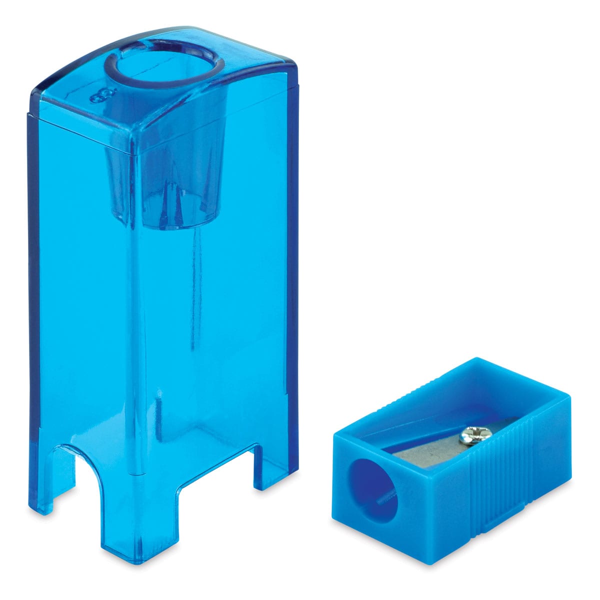 Helix Crayon and Pencil Sharpener - Blue (chosen at random, color may vary)