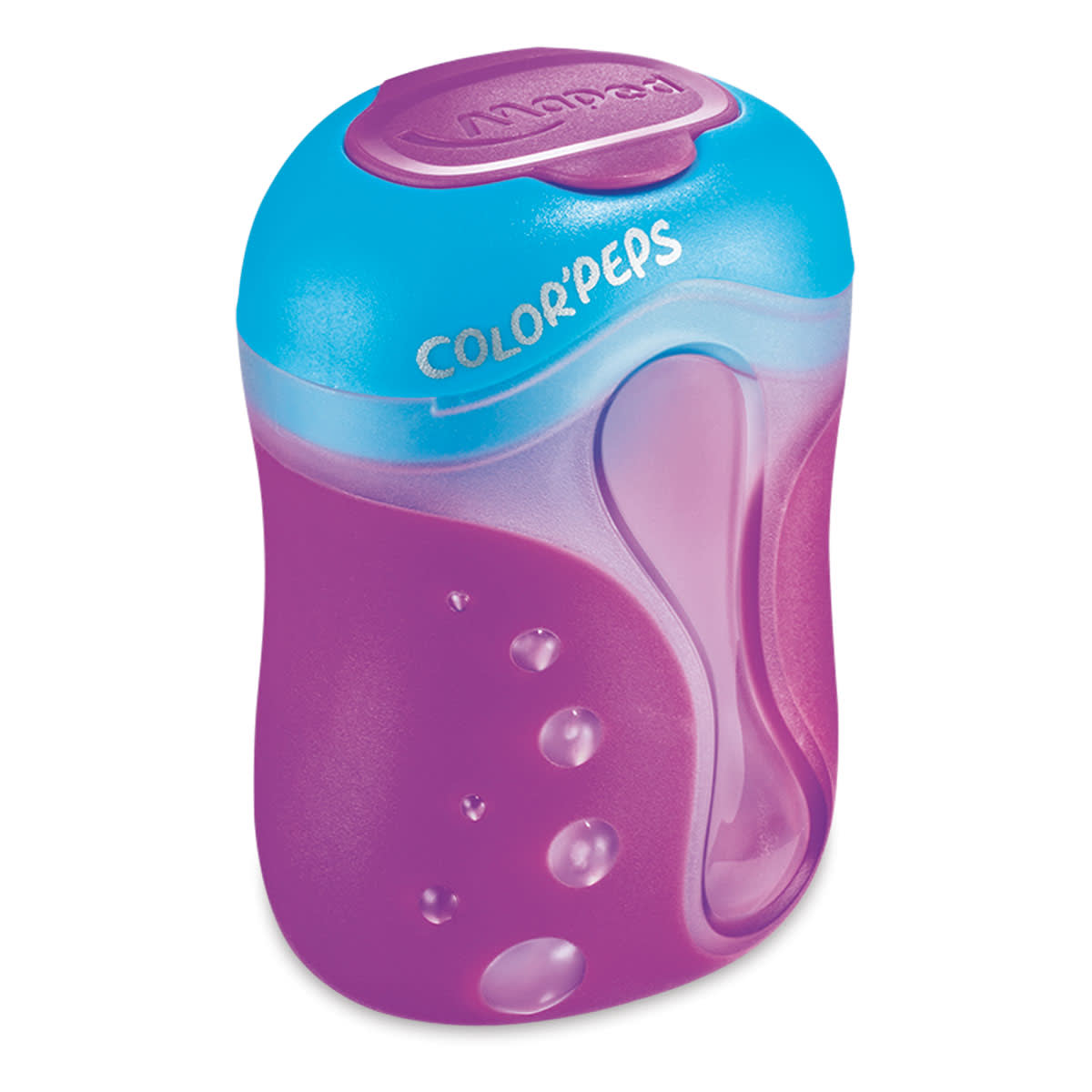 Maped Color'Peps 2-Hole Colored Pencil Sharpener - Purple (color may vary, please let us choose)