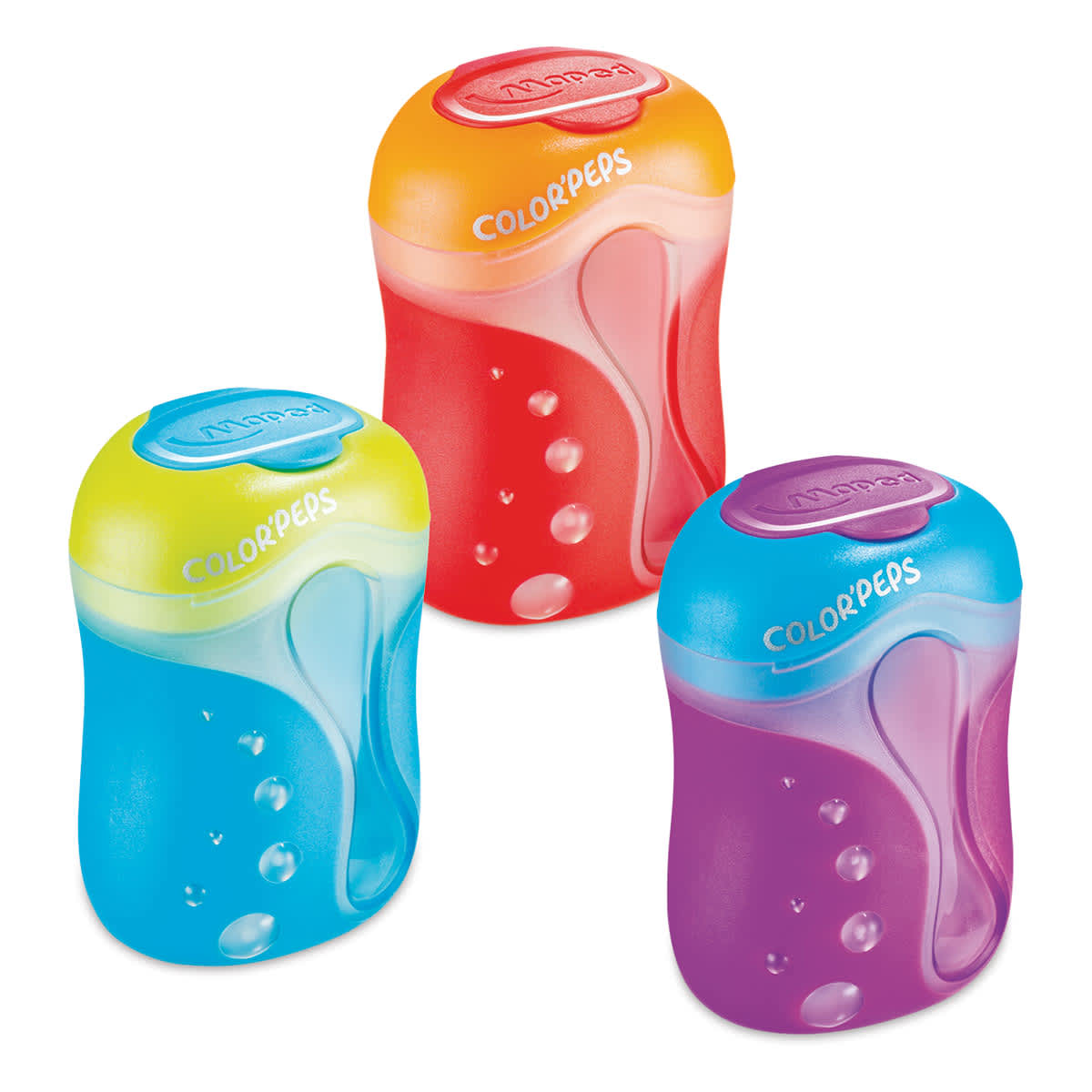 Maped Color'Peps 2-Hole Colored Pencil Sharpener (color selected randomly)