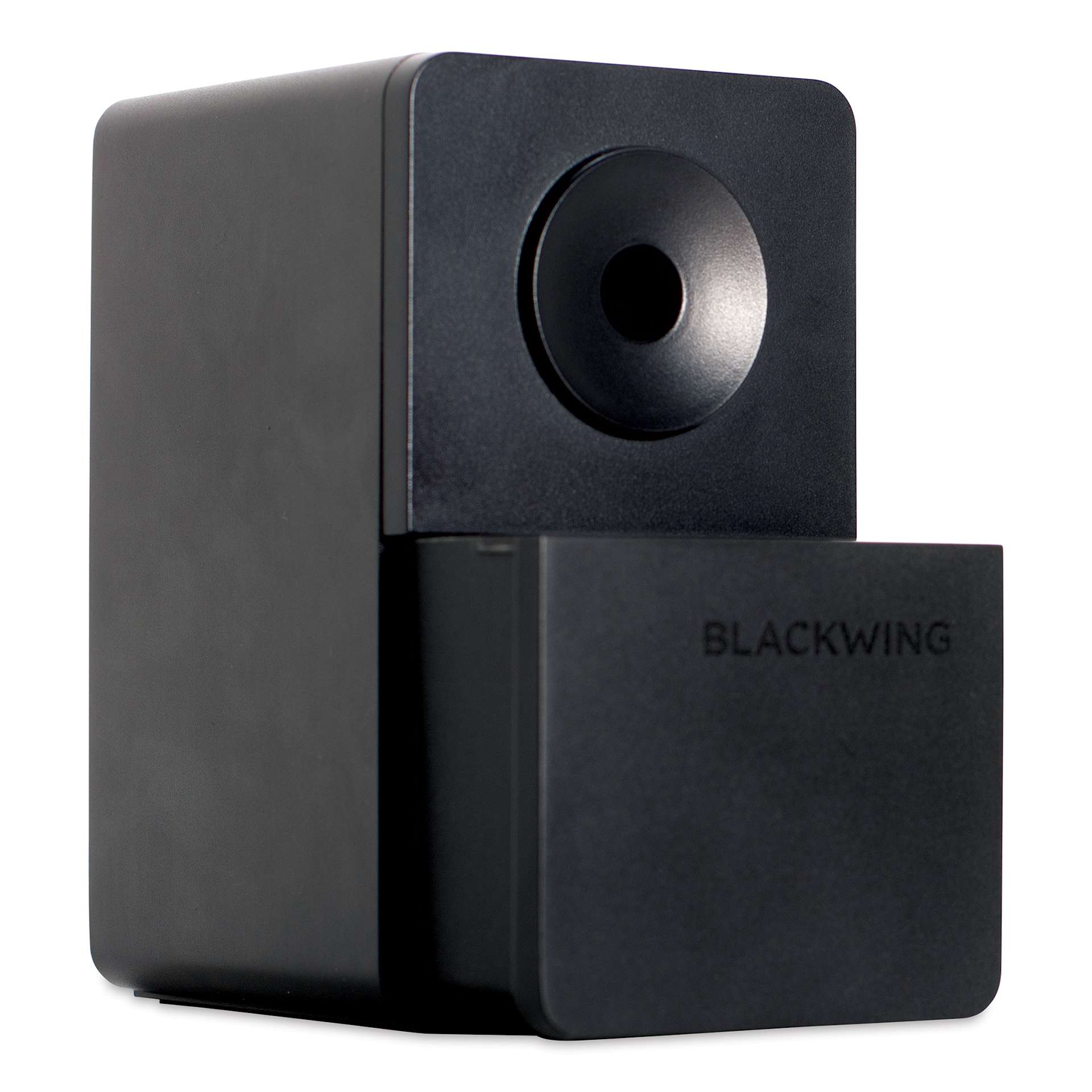 Blackwing Desktop Sharpener (with drawer open)