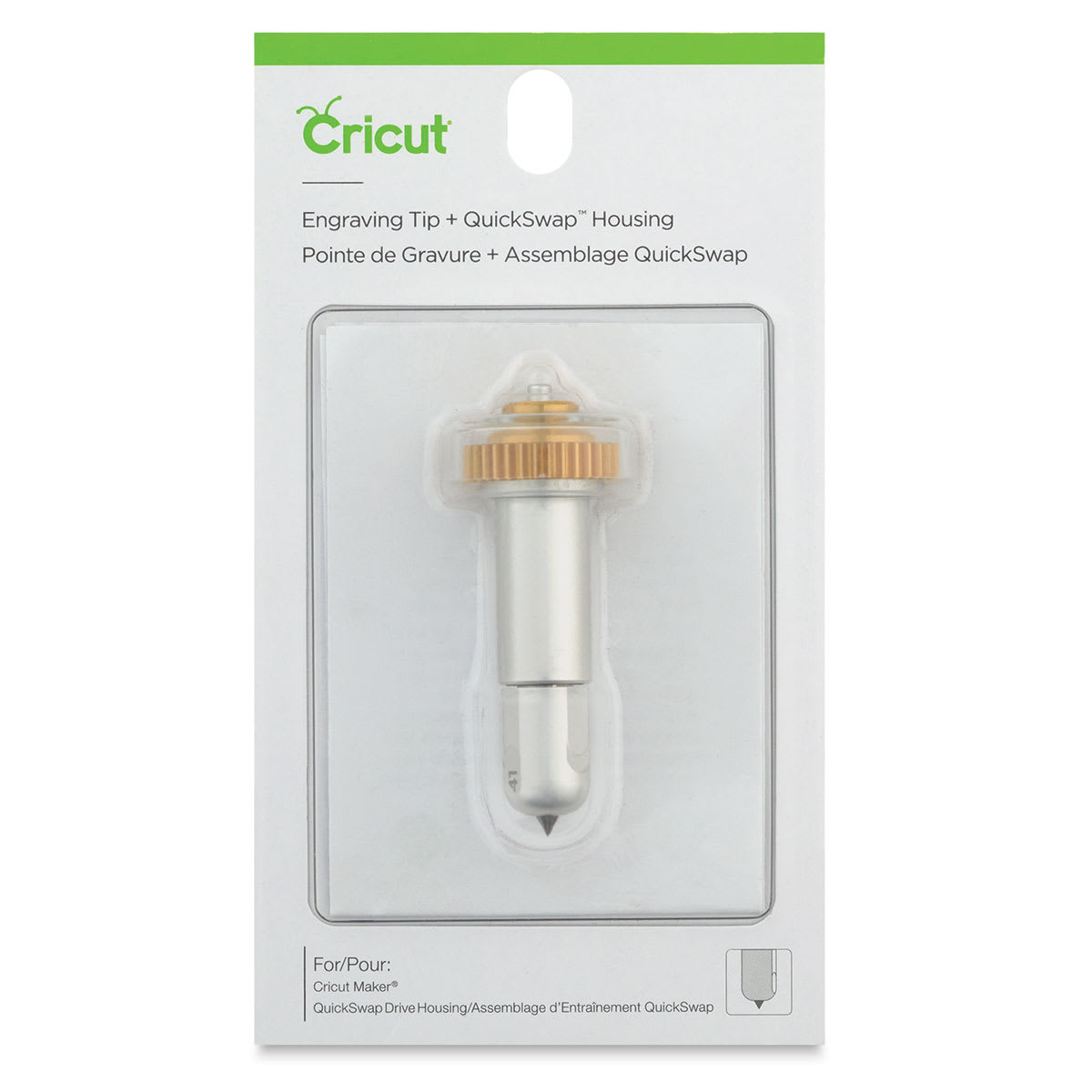 Cricut Engraving Tip - Blister package of Basic Tip with Housing