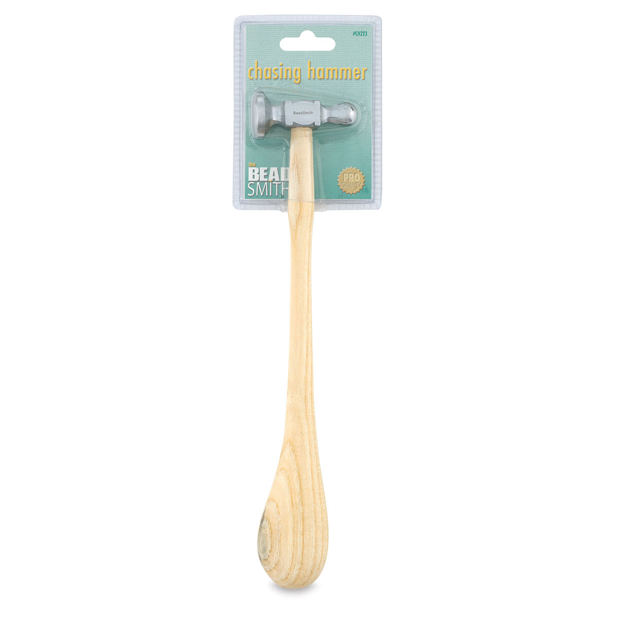 Beadsmith Chasing Hammer - Front of packaged hammer