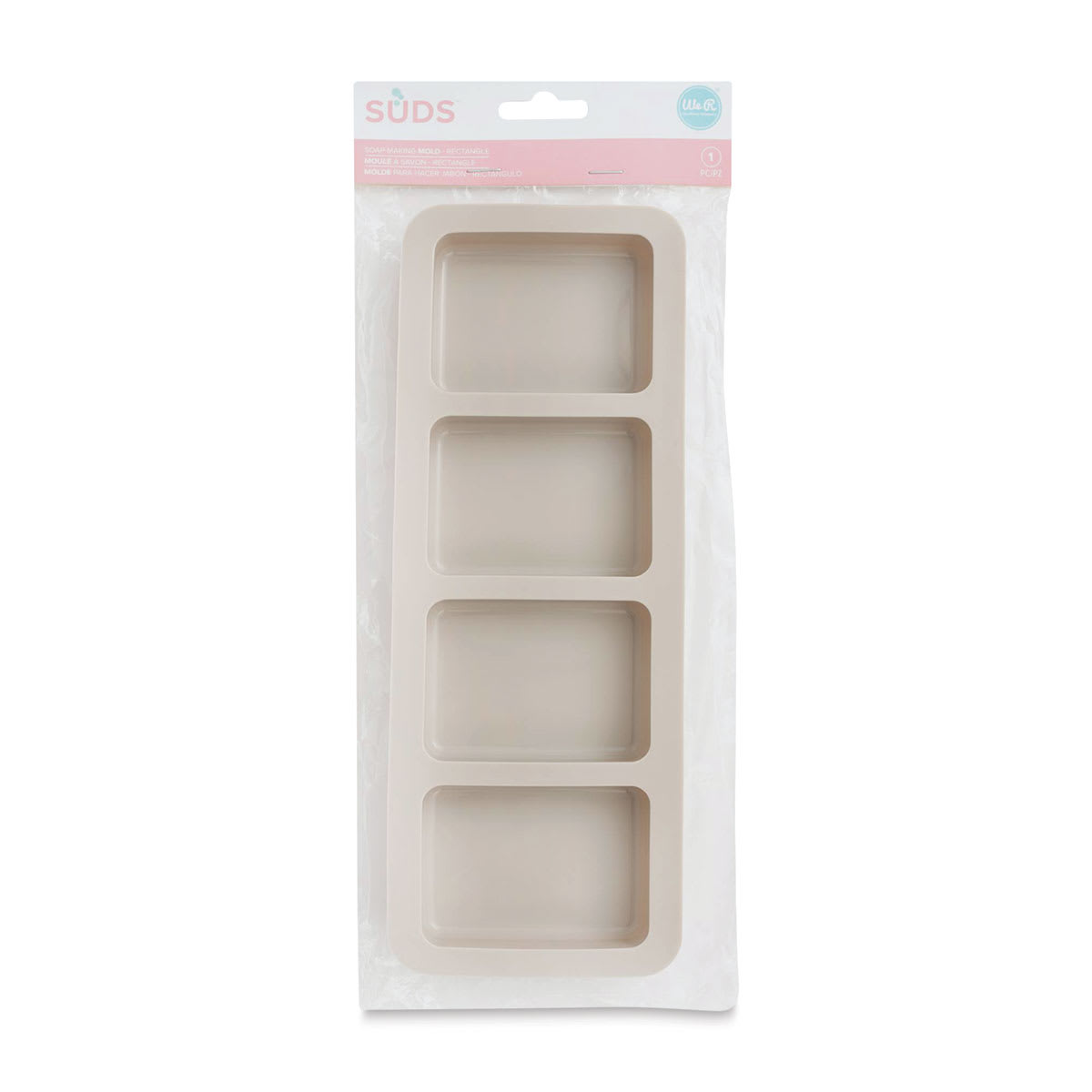 We R Memory Keepers Suds Soap Making Molds - Rectangles in packaging