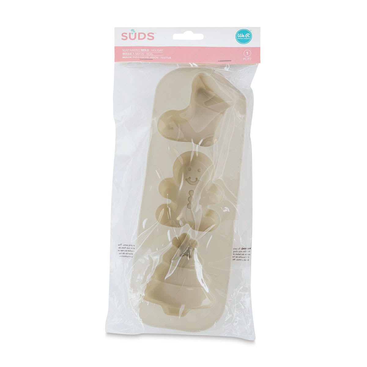 We R Memory Keepers Suds Soap Making Molds - Holiday in packaging