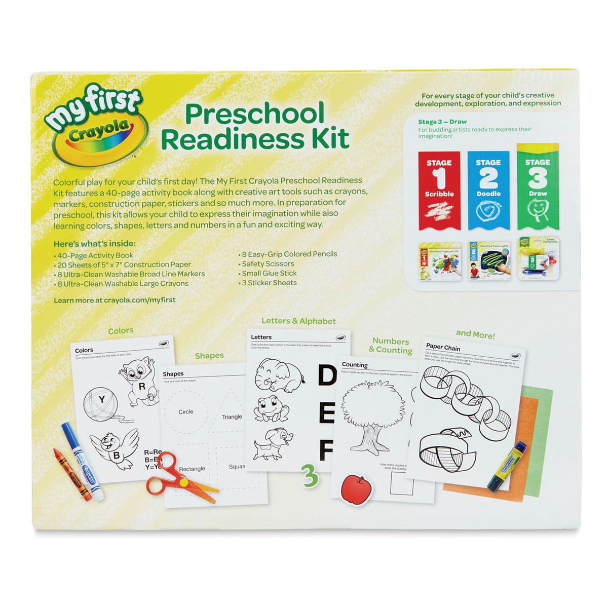 Crayola My First Preschool Readiness Kit