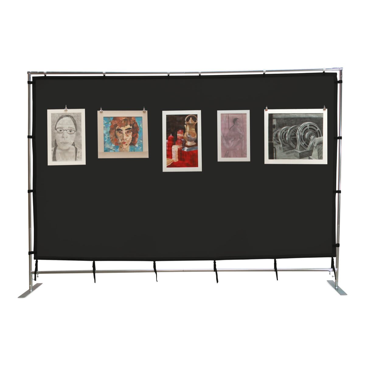 Flourish Freestanding SoftWall Panel - 7ft High x 10ft Wide (Artwork not included)