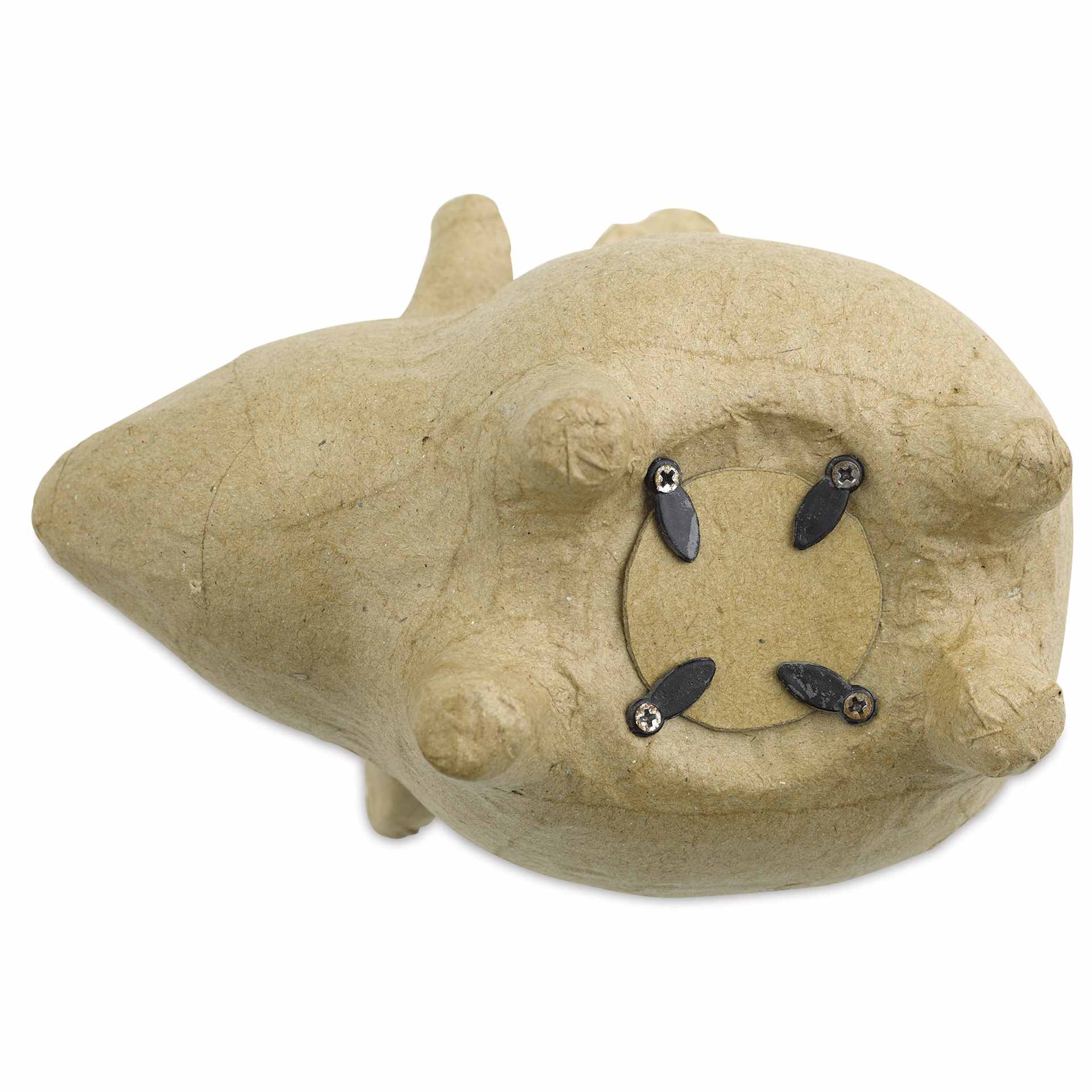 DecoPatch Paper Mache Money Bank - Pig with Wings, underneath