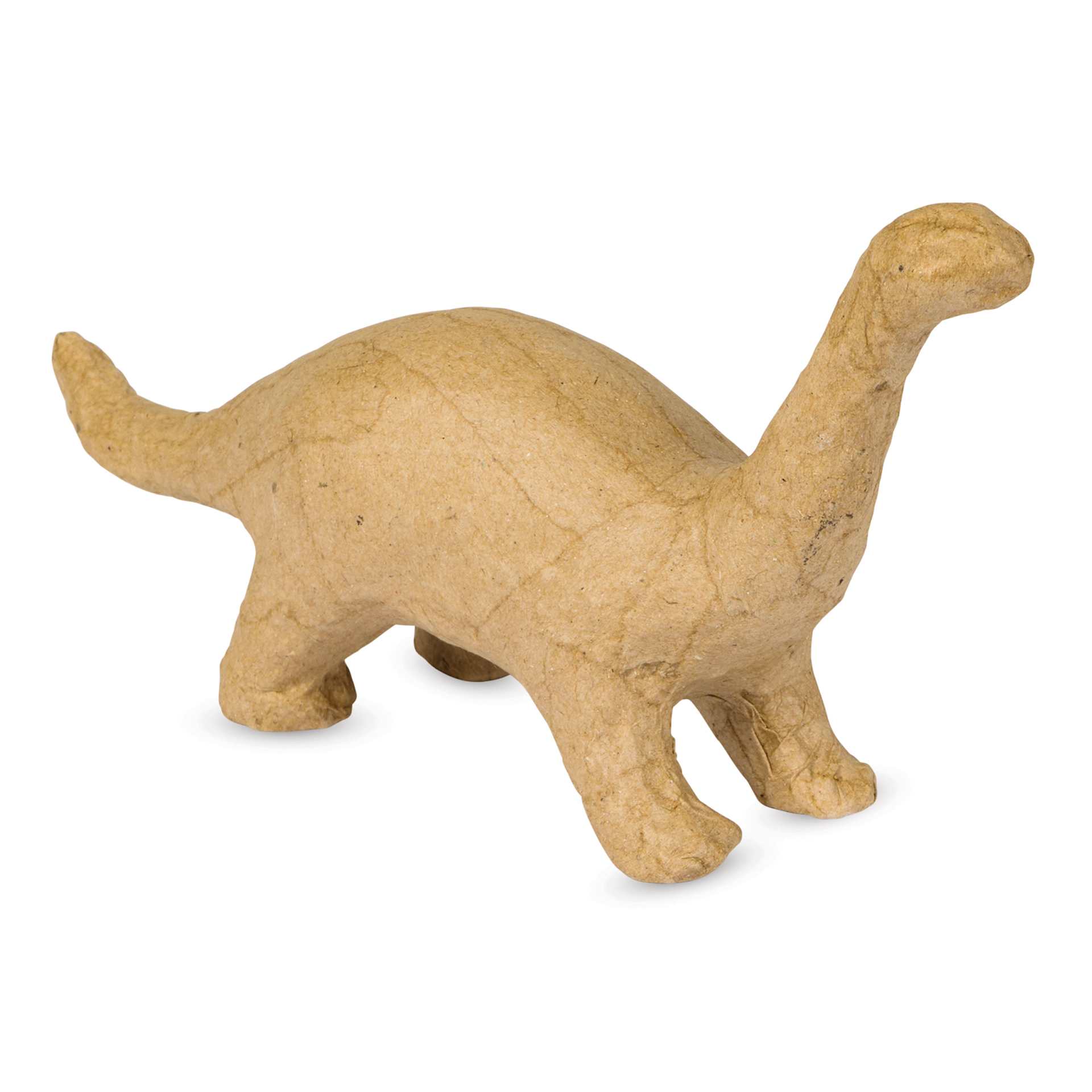 DecoPatch Small Paper Mache Animal - Brontosaurus