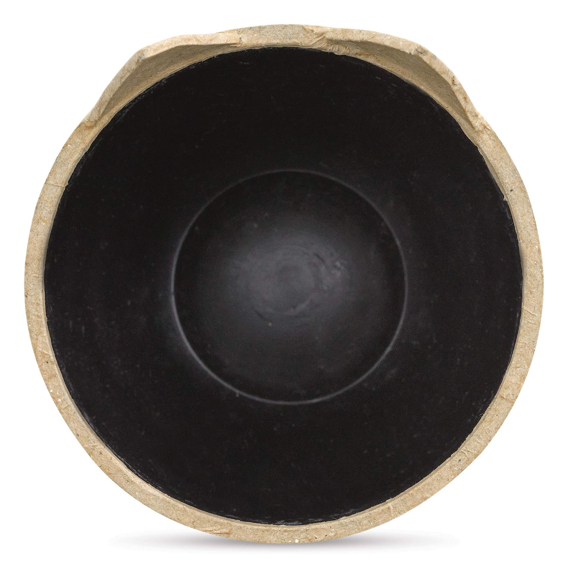 DecoPatch Paper Mache Planter - Cat, from above