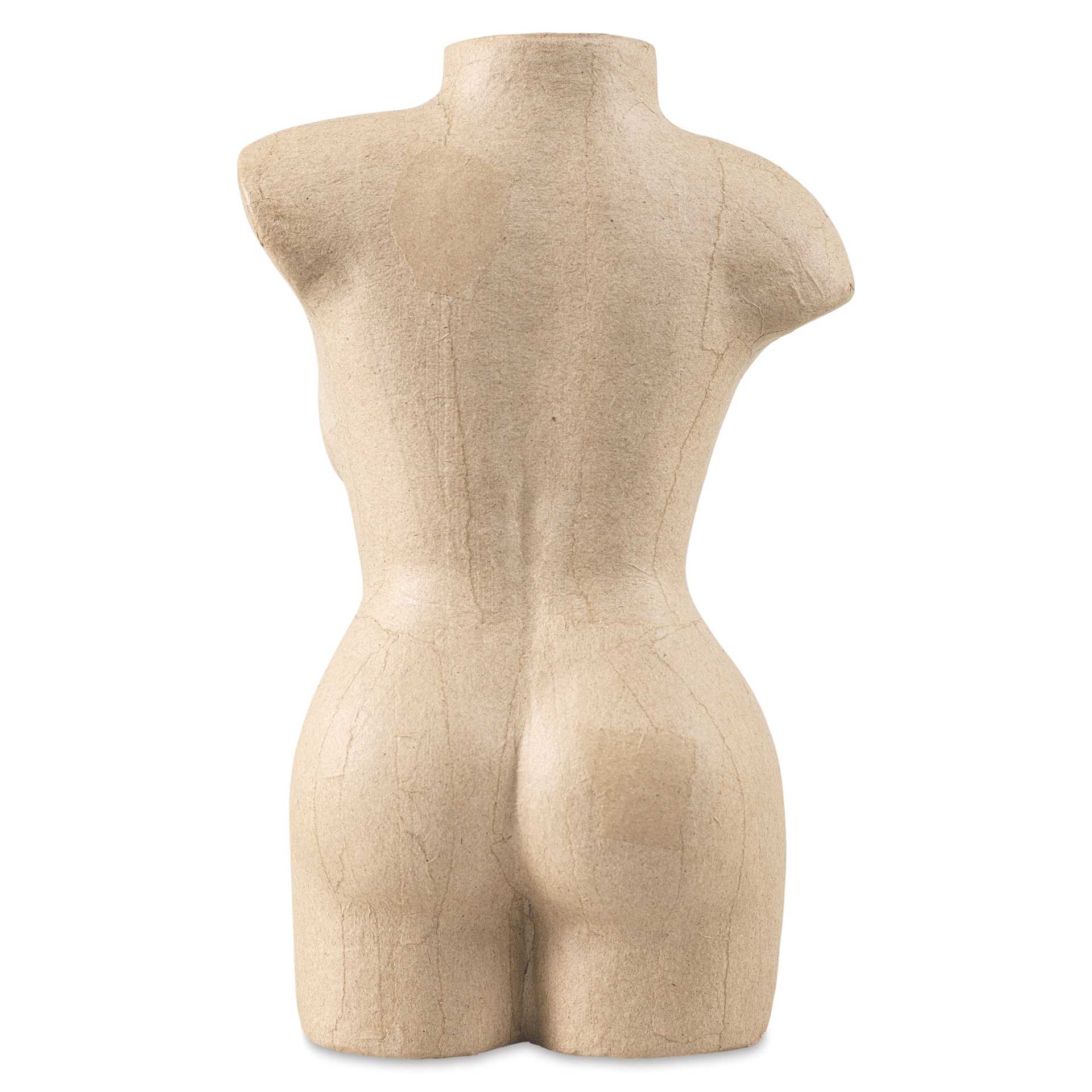 DecoPatch Paper Mache Planter - Woman's Body Vase back