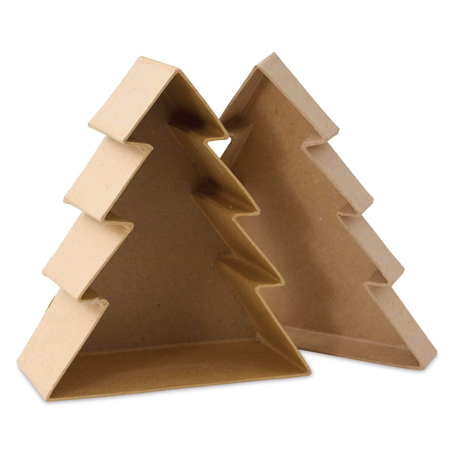 DecoPatch Paper Mache Box - Tree, opened