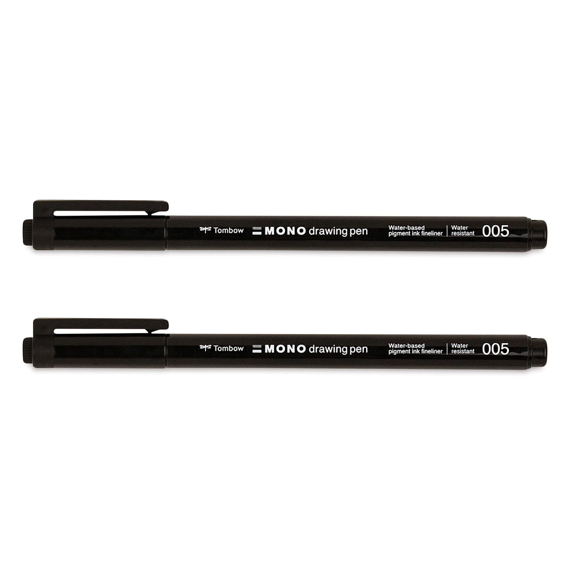 Tombow Mono Drawing Pens - Ultra Fine, Pkg of 2