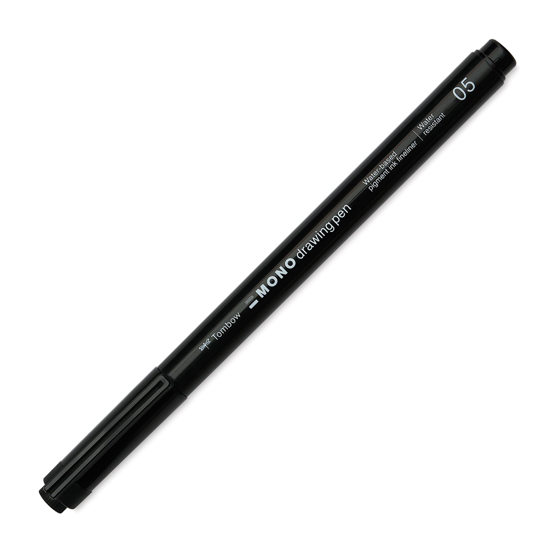 Tombow Mono Drawing Pen - Black, 05, cap on