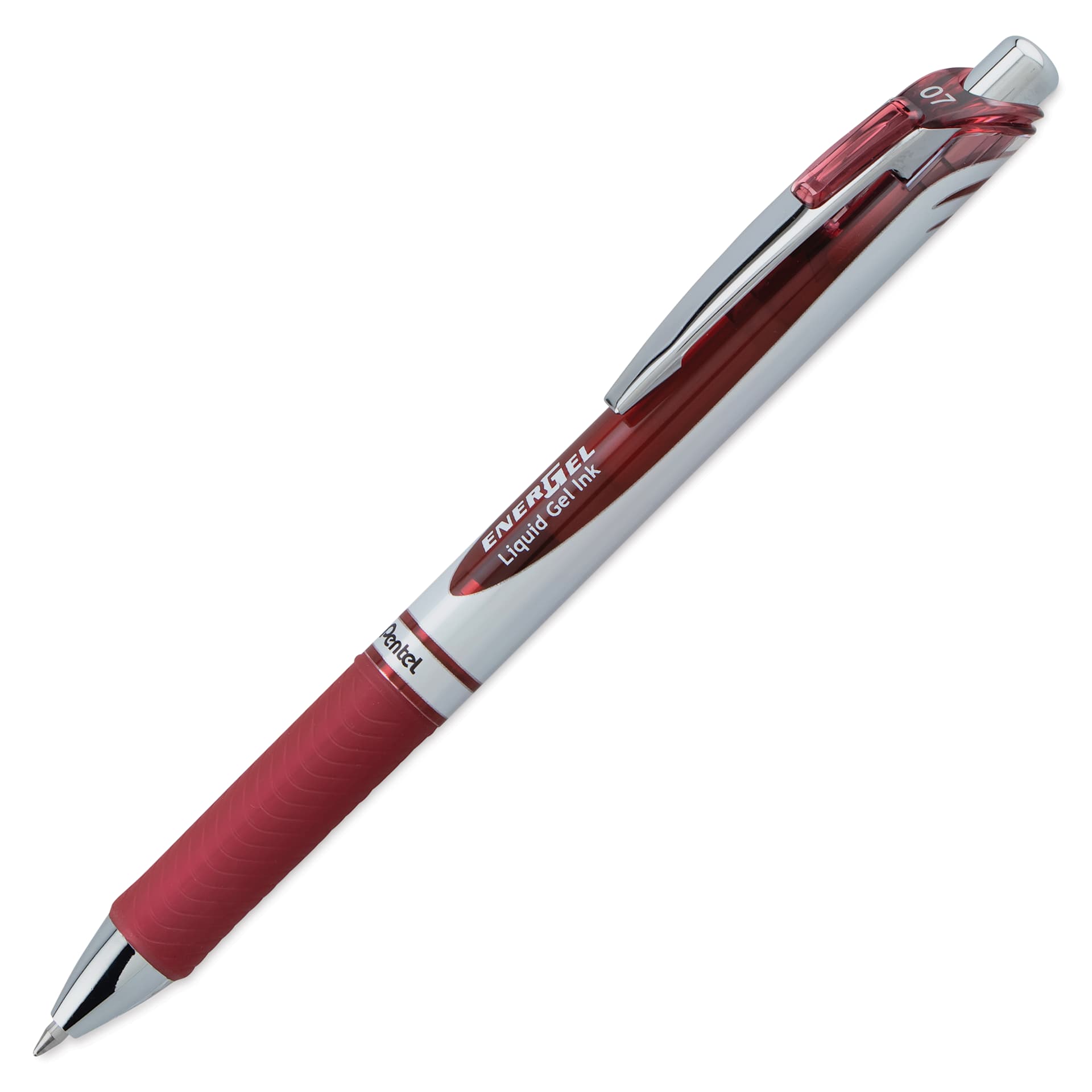 Pentel EnerGel RTX Gel Pen - Burgundy, 0.7 mm