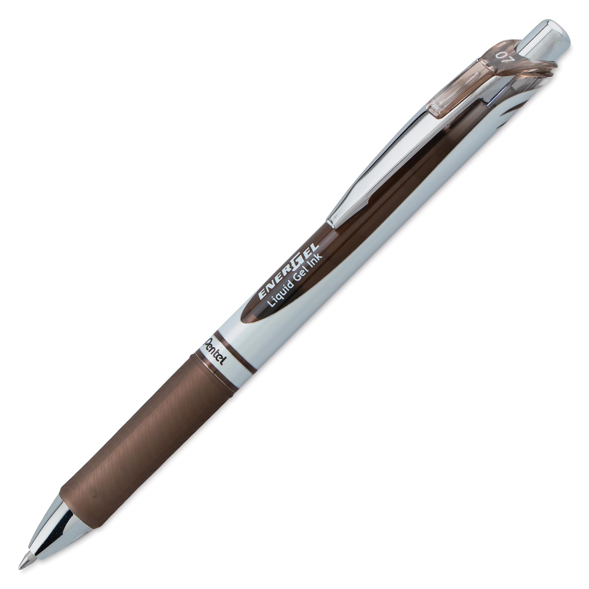 Pentel EnerGel RTX Gel Pen - Sepia, 0.7 mm