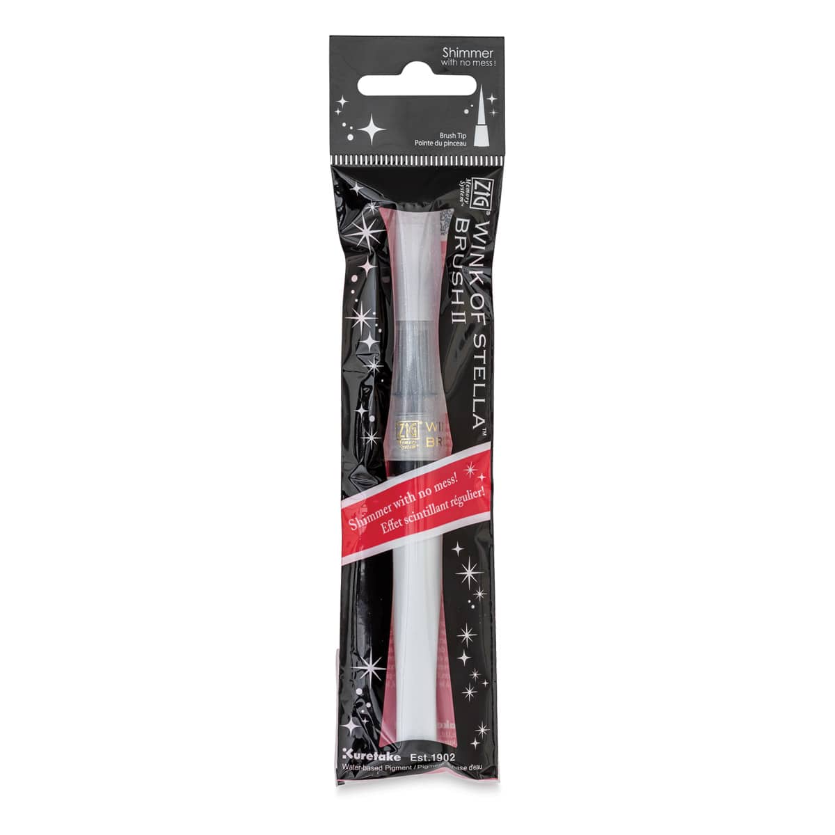 Zig Wink of Stella Brush II Pen - Clear (in package)