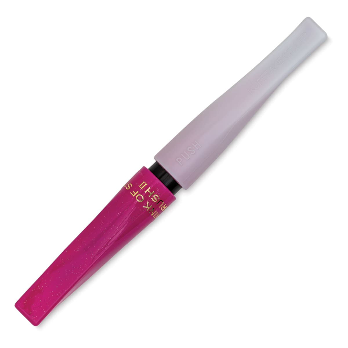 Zig Wink of Stella Brush II Pen - Pink (with cap on)