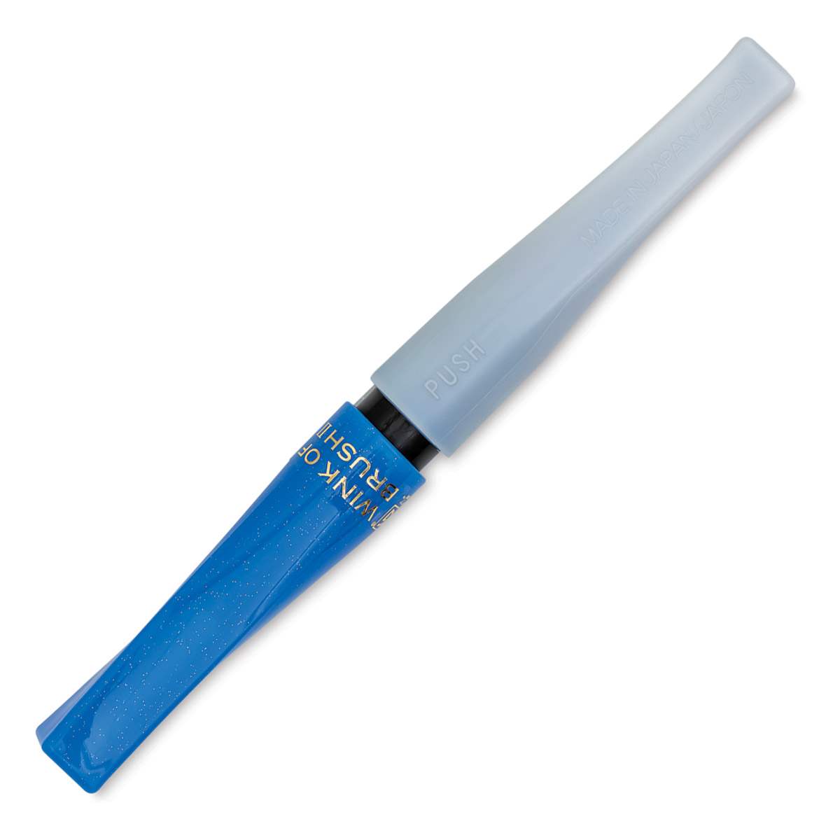 Zig Wink of Stella Brush II Pen - Blue (with cap on)