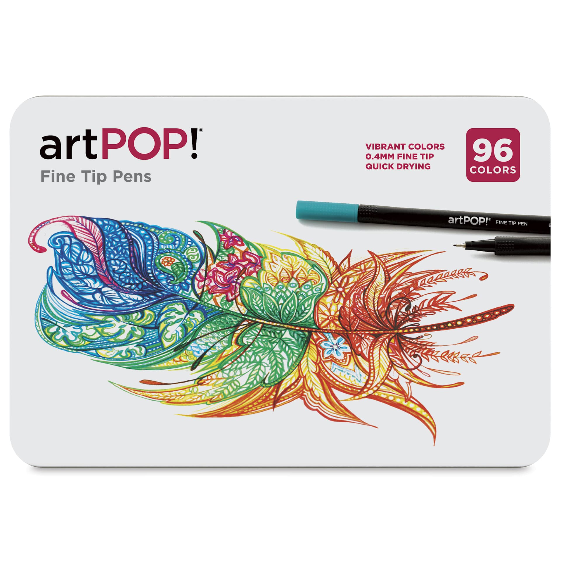 artPOP! Fine Tip Pens - Set of 96, front of packaging