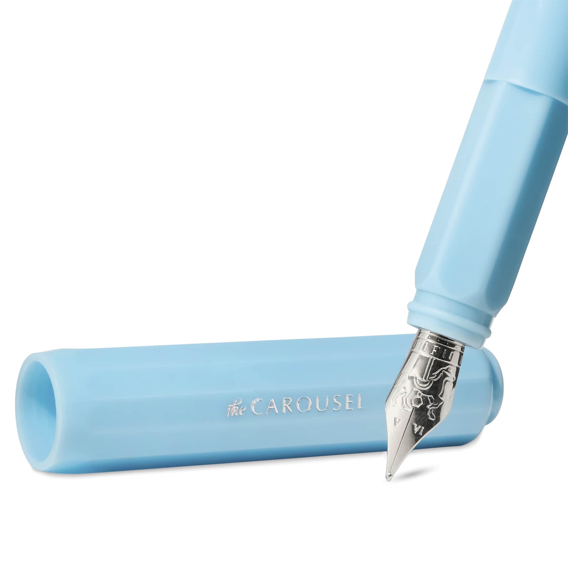 Ferris Wheel Press Carousel Fountain Pen - Feathered Flight, Fine, pen nib