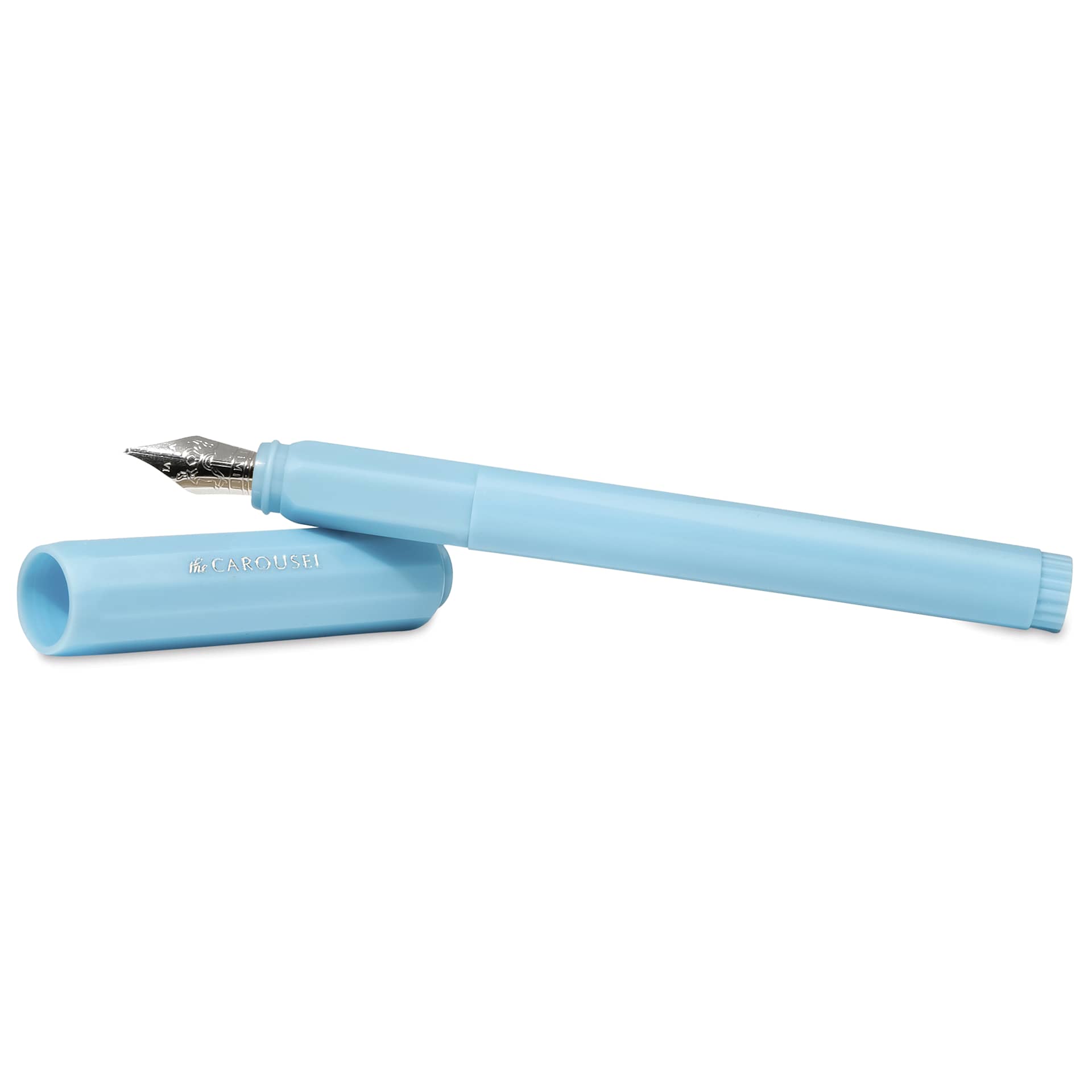 Ferris Wheel Press Carousel Fountain Pen - Feathered Flight, Fine, cap off