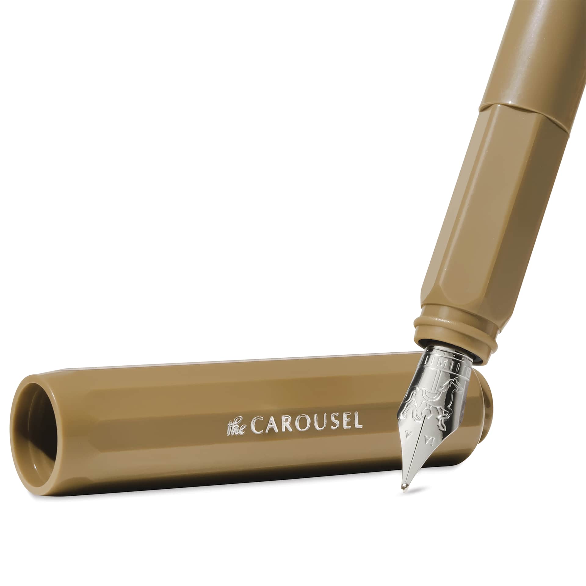 Ferris Wheel Press Carousel Fountain Pen - Oinking Embers, pen nib