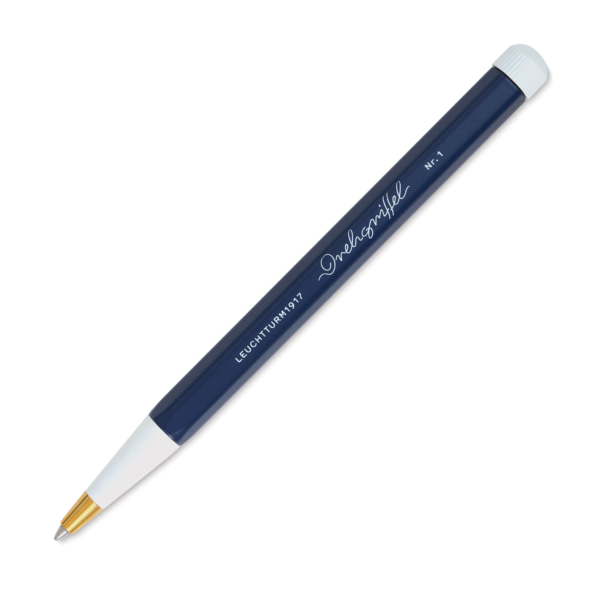 Leuchtturm1917 Drehgriffel Nr. 1 Ballpoint Pen - Navy out of packaging, open
