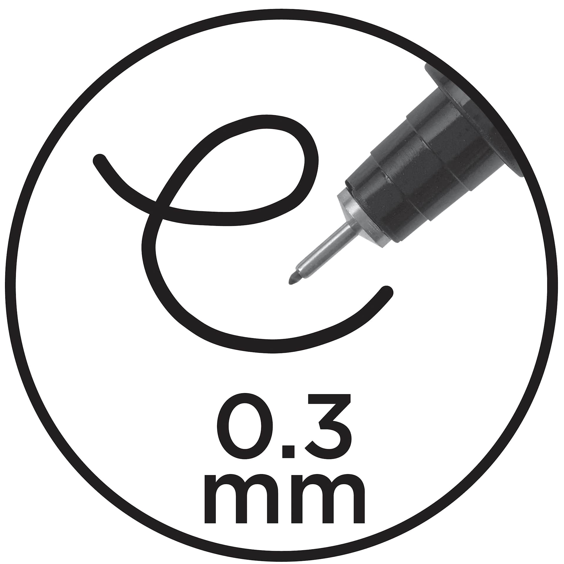 Blick Studio Pigment Liner - Black 02