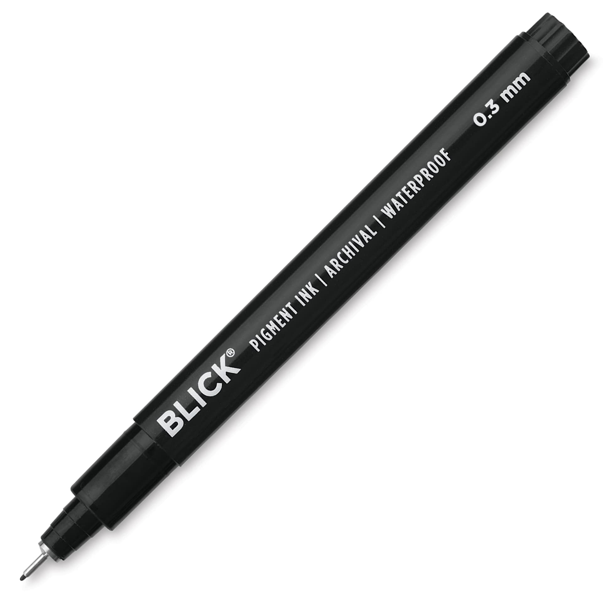 Blick Studio Pigment Liner - Black 02 - with cap removed