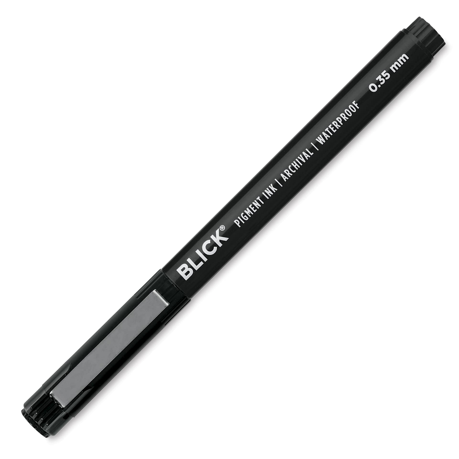 Blick Studio Pigment Liner - Black 03 - with cap on