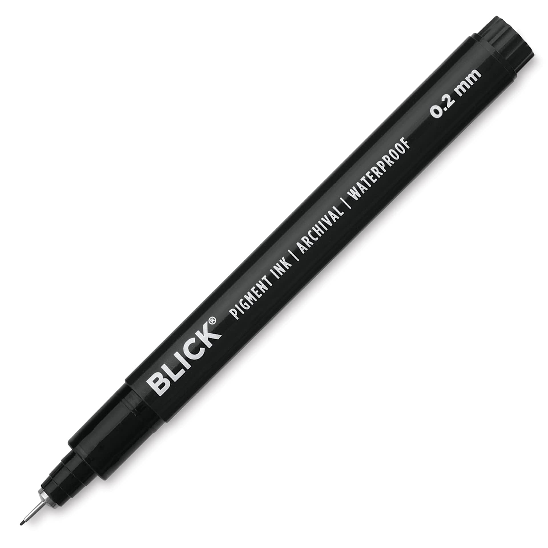Blick Studio Pigment Liner - Black 005 - with cap removed