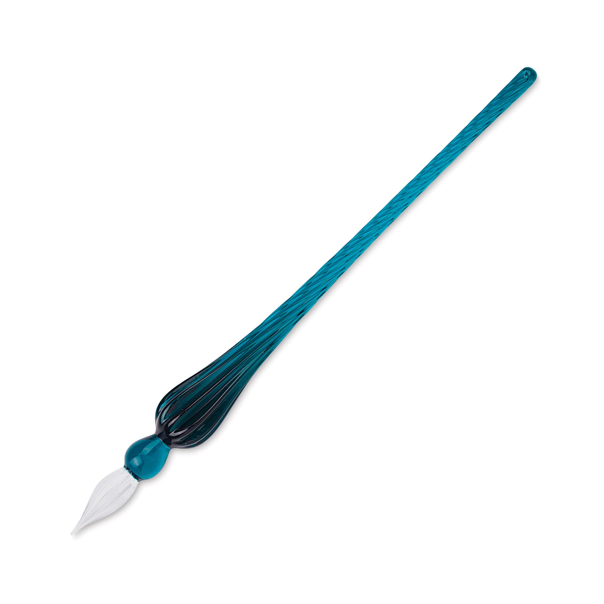 Herbin Round Glass Dip Pen - Emerald