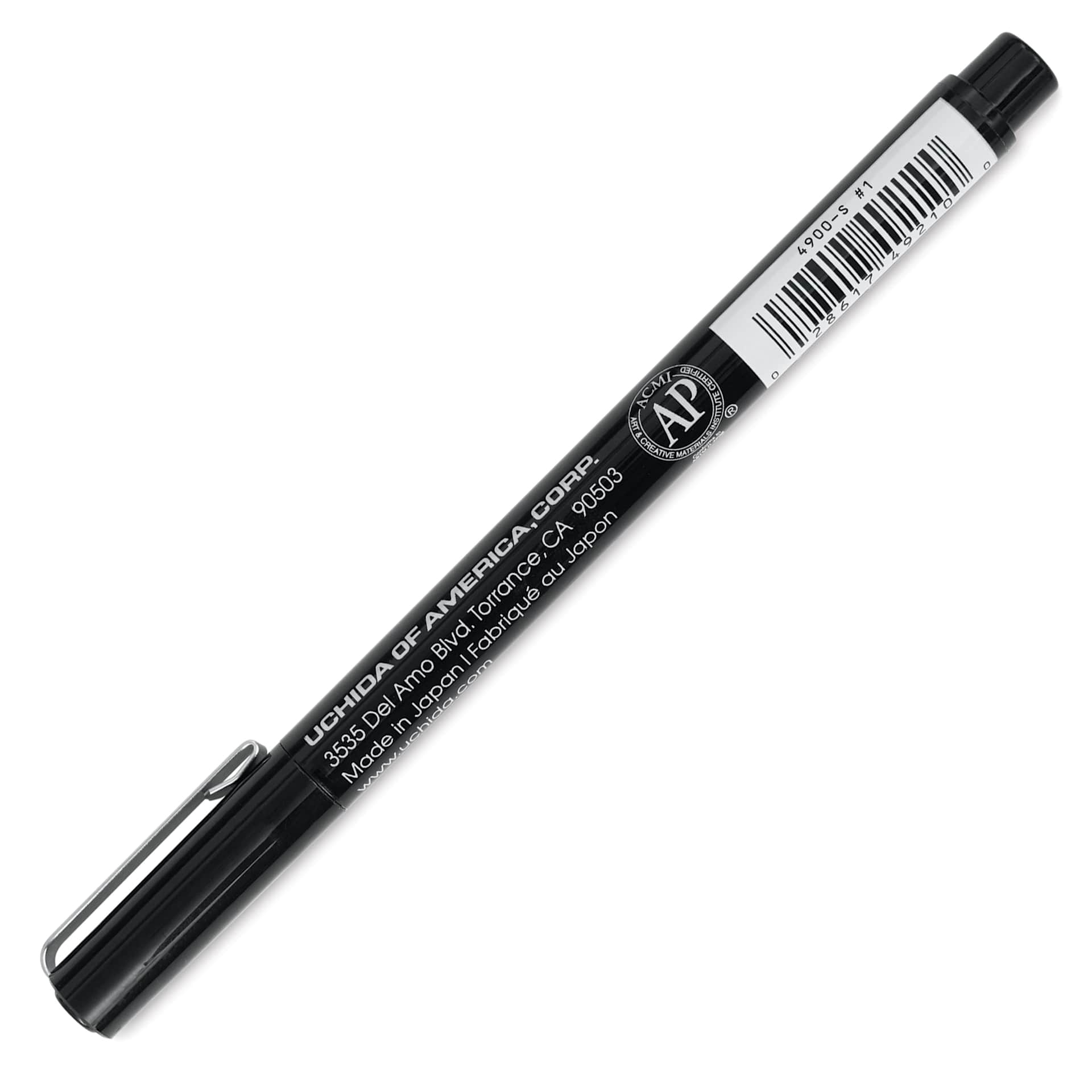 Marvy Uchida LePen Pigment Pen - Black side