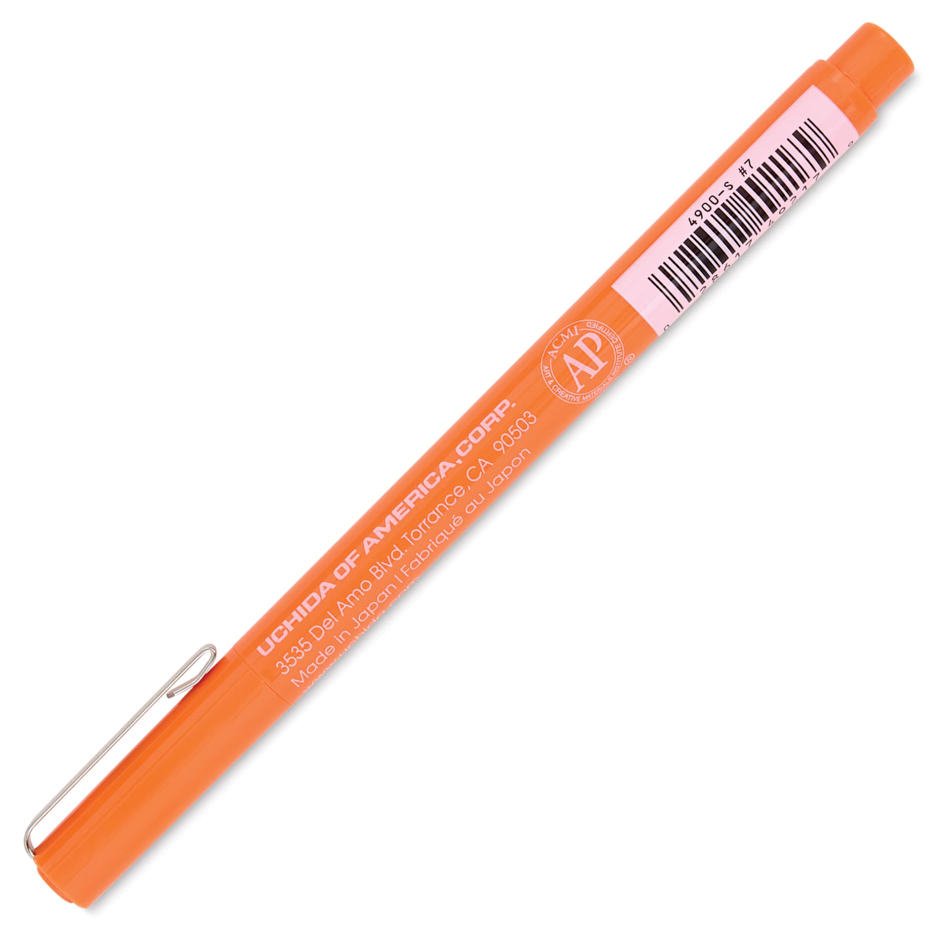 Marvy Uchida LePen Pigment Pen - Orange side
