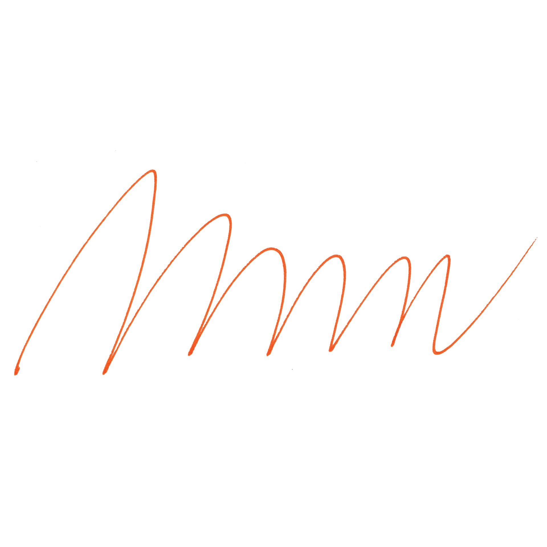 Marvy Uchida LePen Pigment Pen - Orange swatch