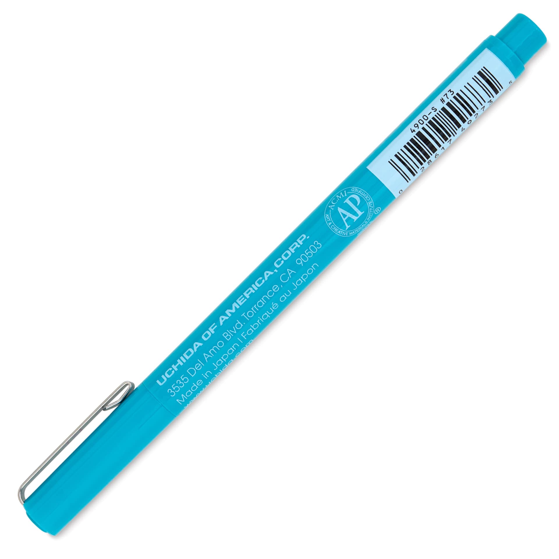 Marvy Uchida LePen Pigment Pen - Teal side