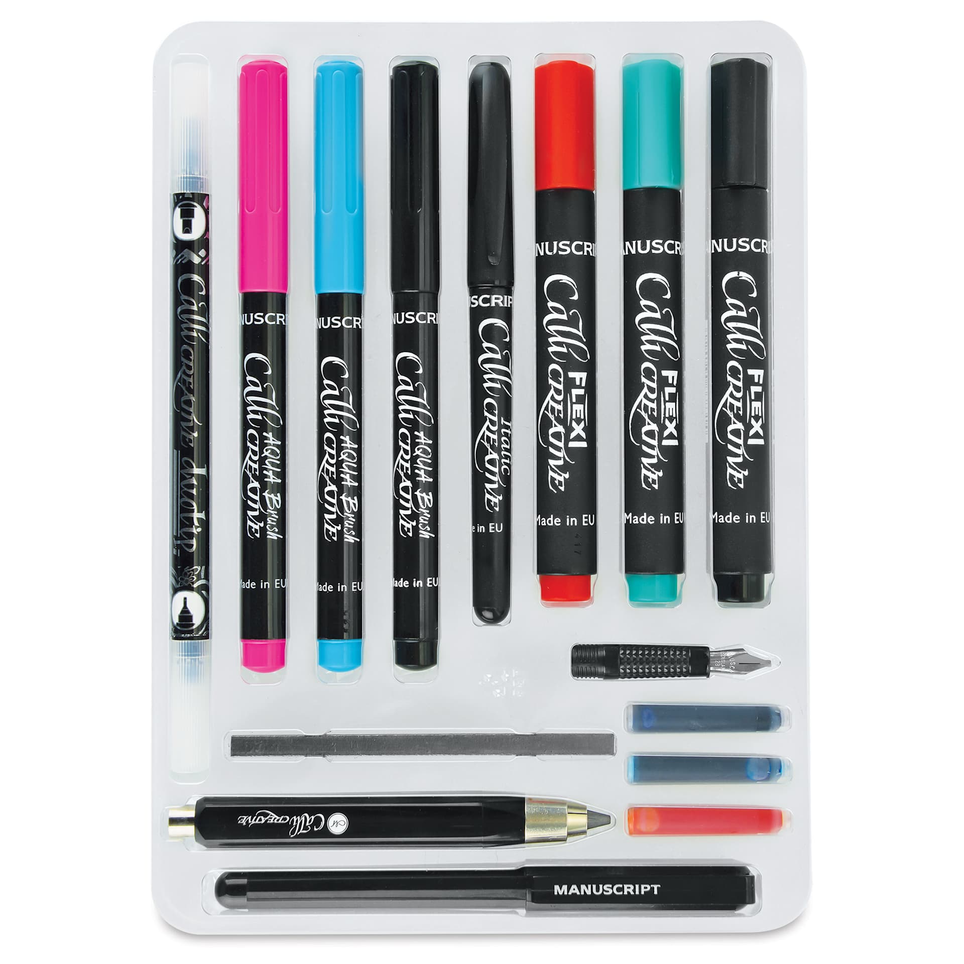 Manuscript Lettering Kit contents