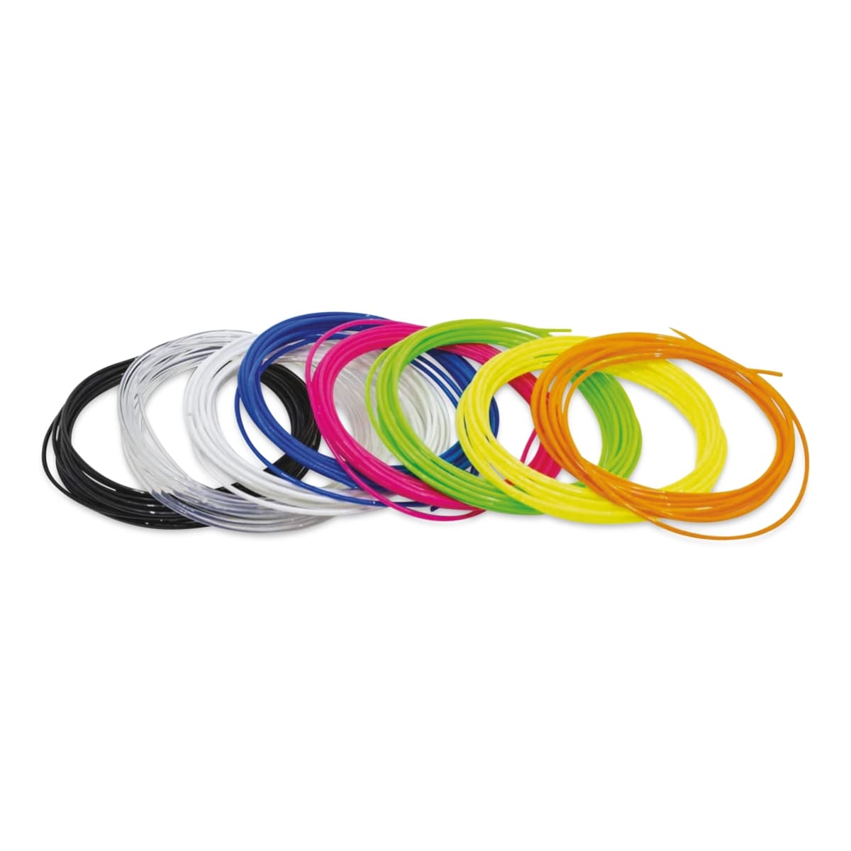 3Doodler Flow Essentials 3D Printing Pen Set included colors laid out
