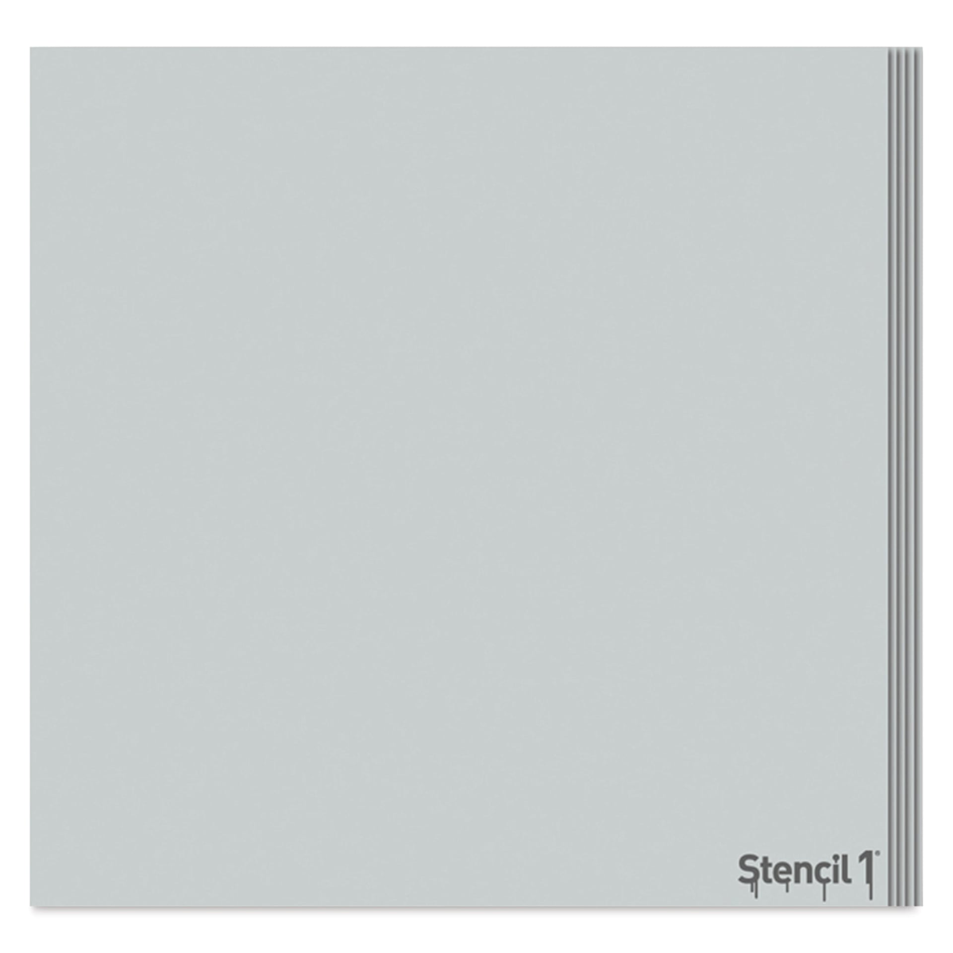 Stencil1 Blank Mylar Sheets - 11" x 11", Pkg of 5