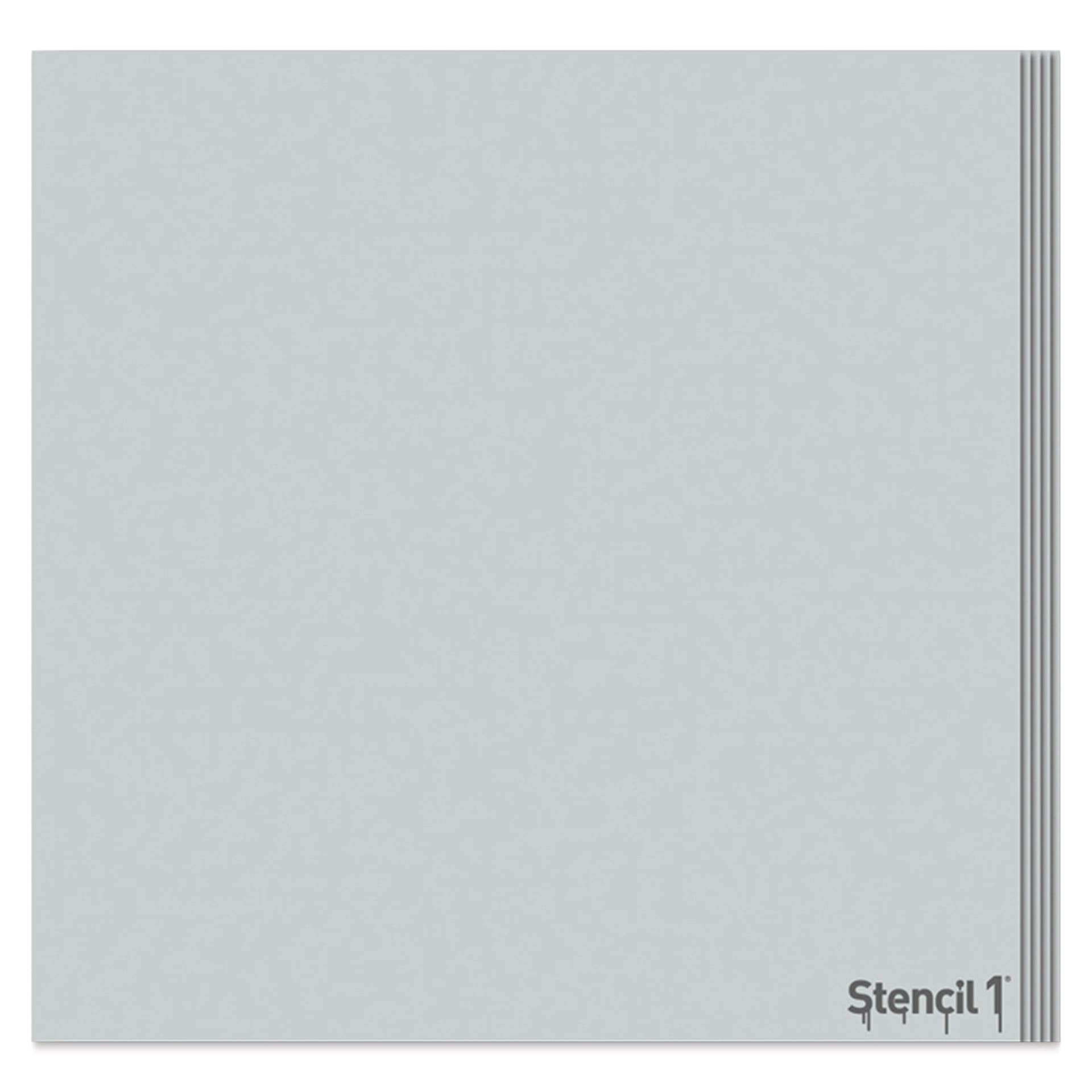 Stencil1 Blank Mylar Sheets - 12" x 12", Pkg of 5