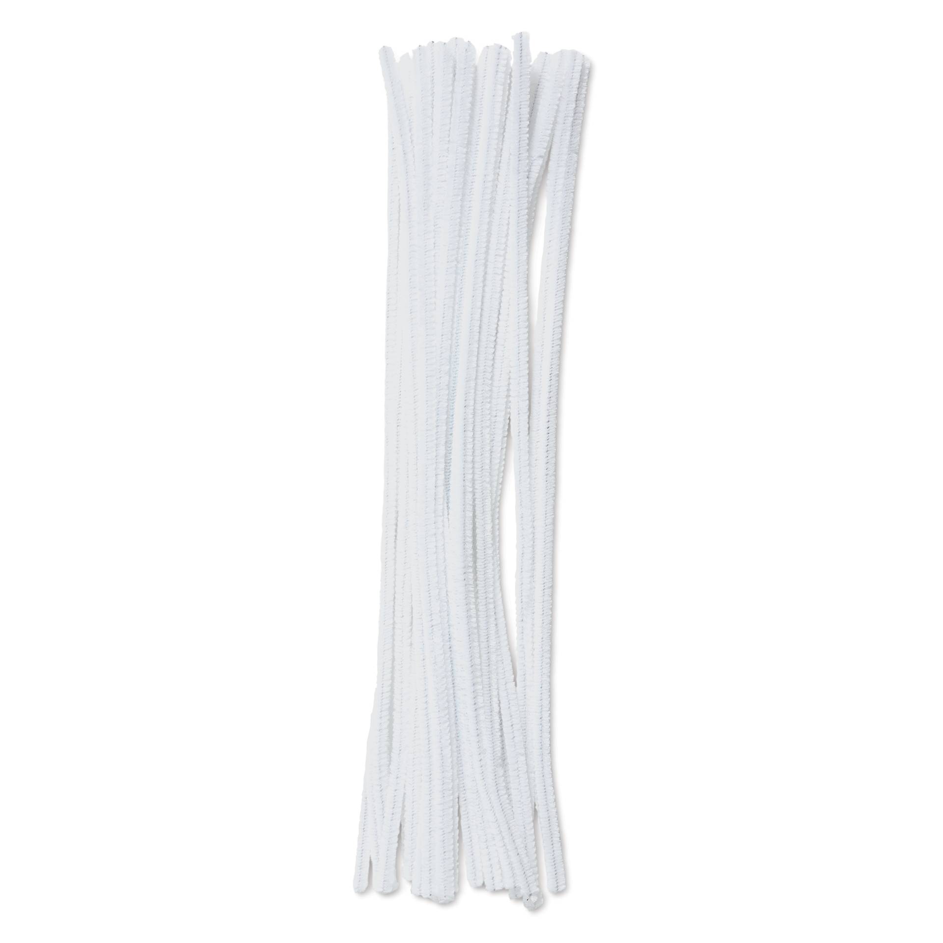 Cousin DIY Chenille Stems - White