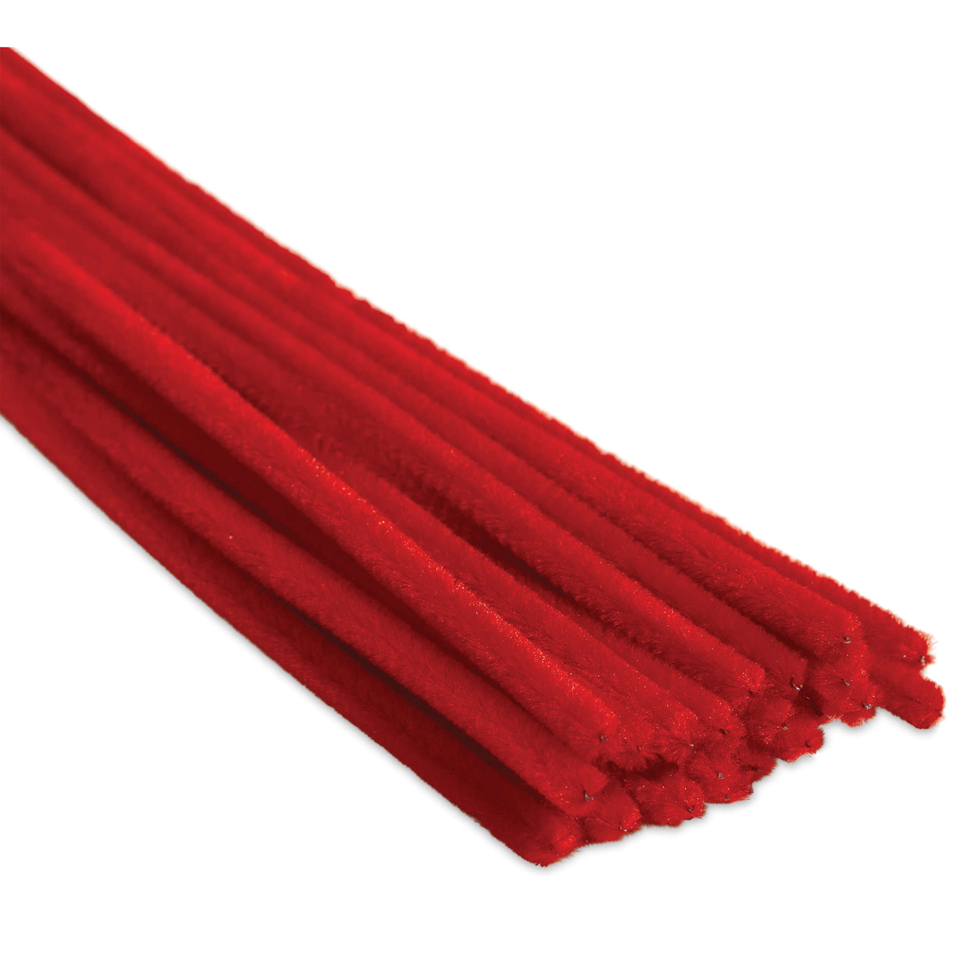 Cousin DIY Chenille Stems - Red close up to show texture