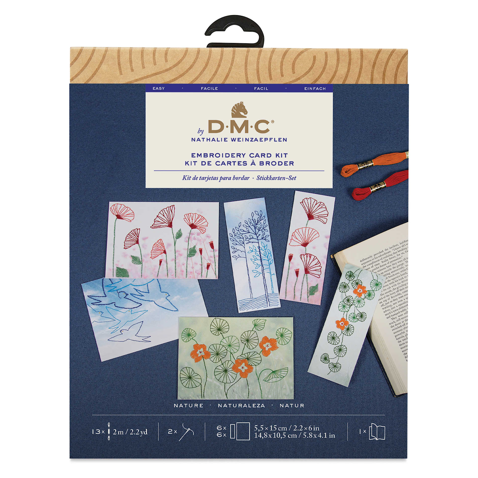 DMC Embroidery Card Kit - Nature front of packaging