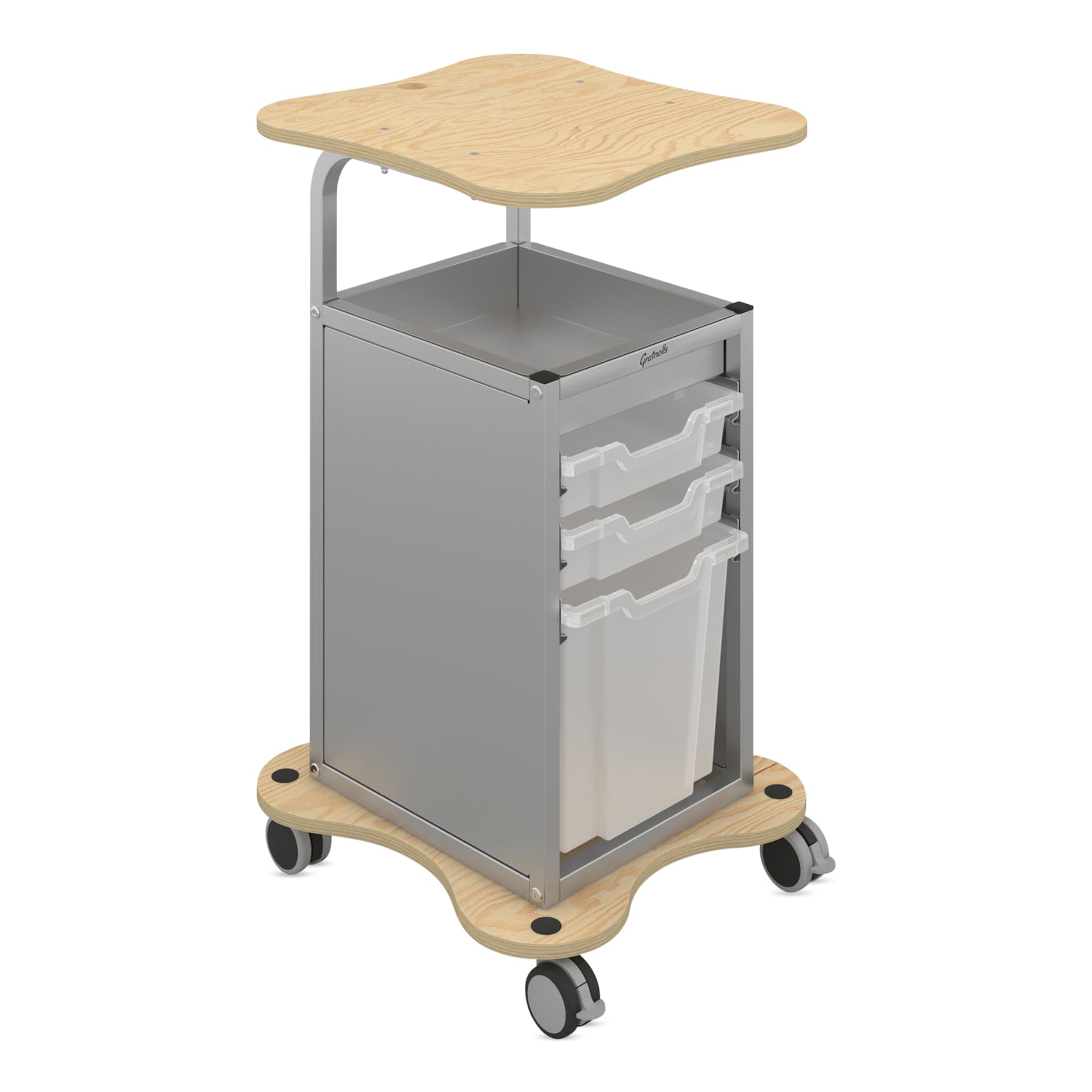Gratnells MyBase Cart - Standard, side of cart