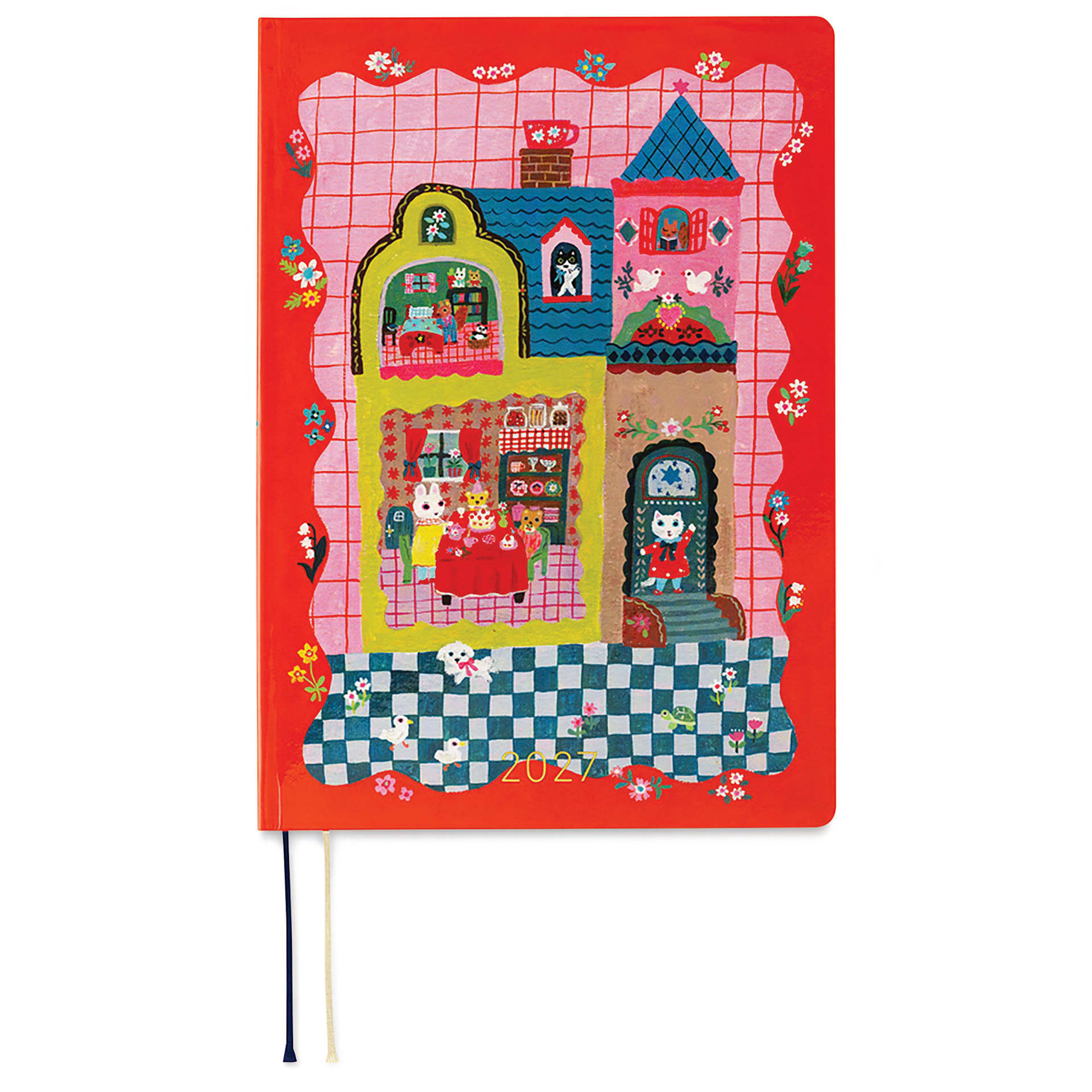 Hobonichi Techo HON 2027 Planners - A5, Kitagishi Tea, front cover