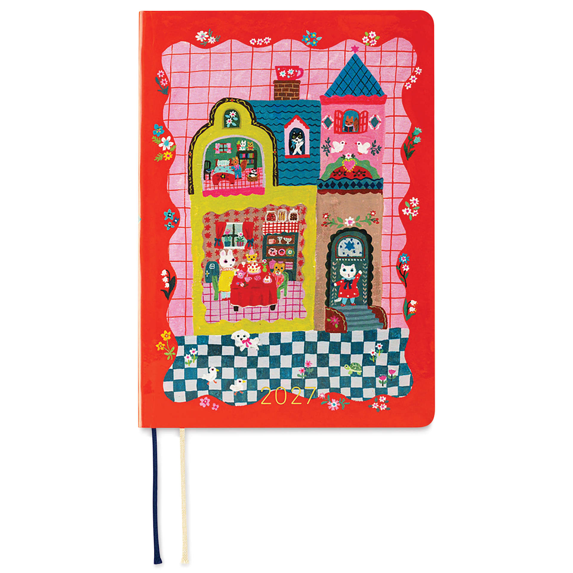 Hobonichi Techo HON 2027 Planners - A6, Kitagishi Tea, front cover