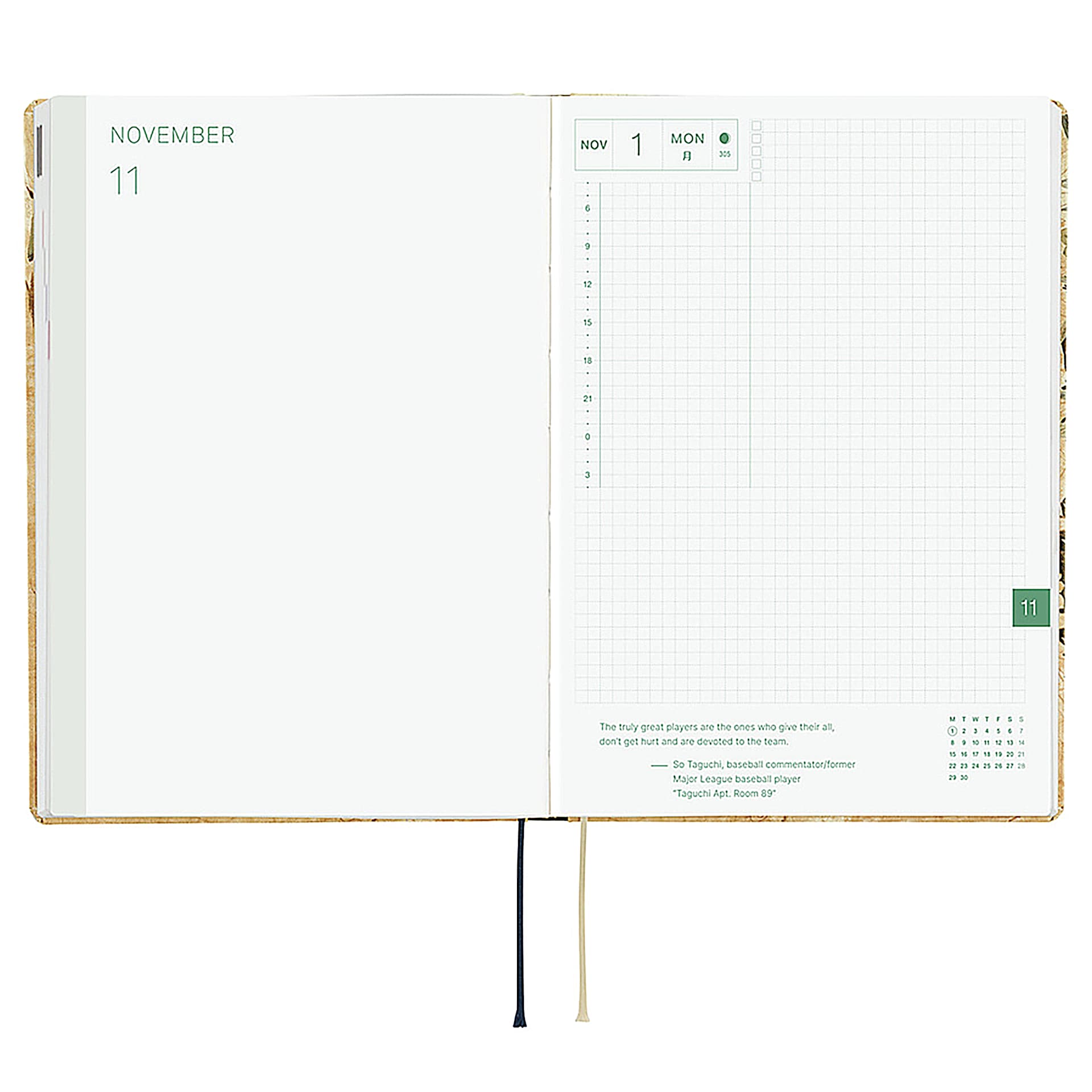 Hobonichi Techo HON 2027 Planners - A5, V&A Vine
